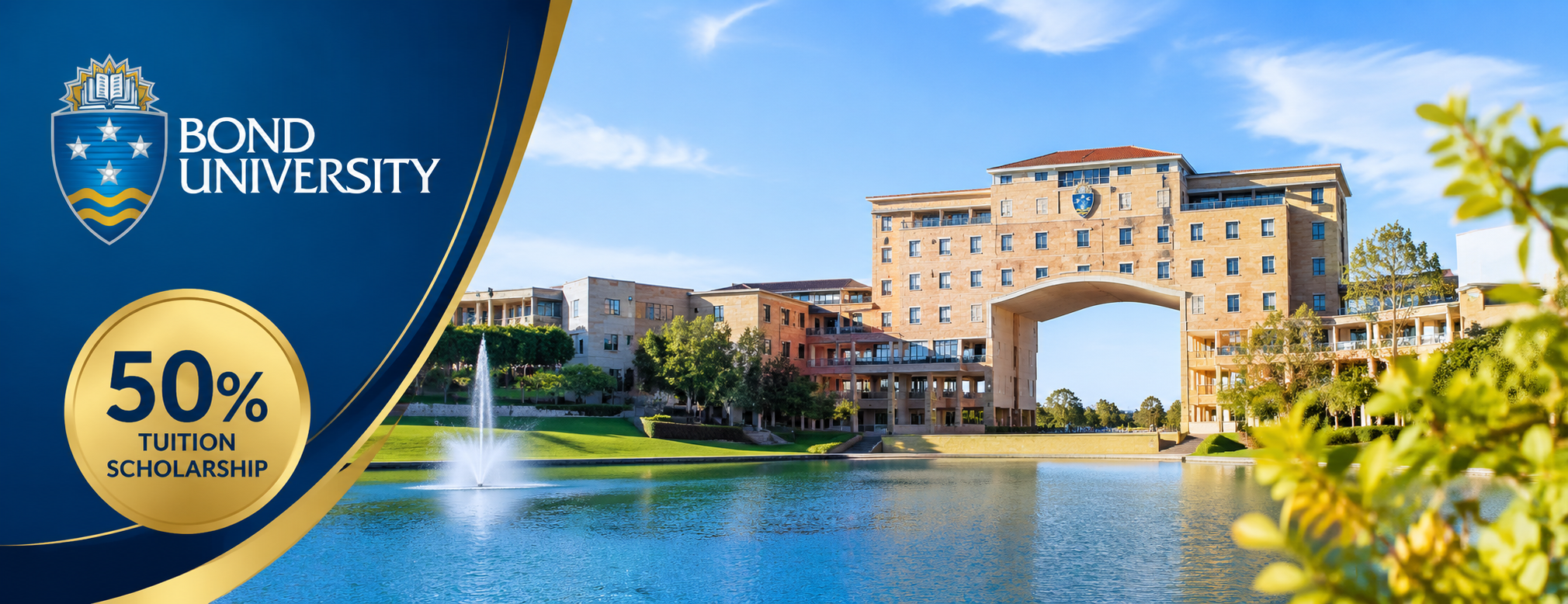 Bond University International Undergraduate Excellence Scholarship 2026 for international undergraduate students in Australia.