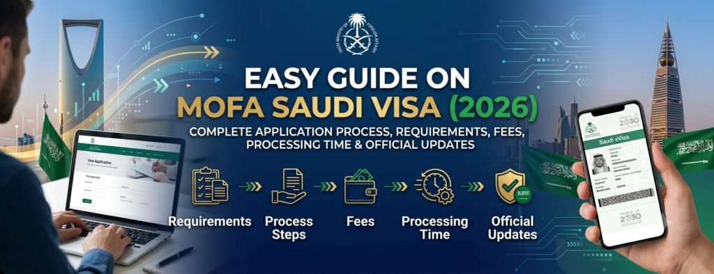 Easy Guide on MOFA Saudi Visa 2026 Edition