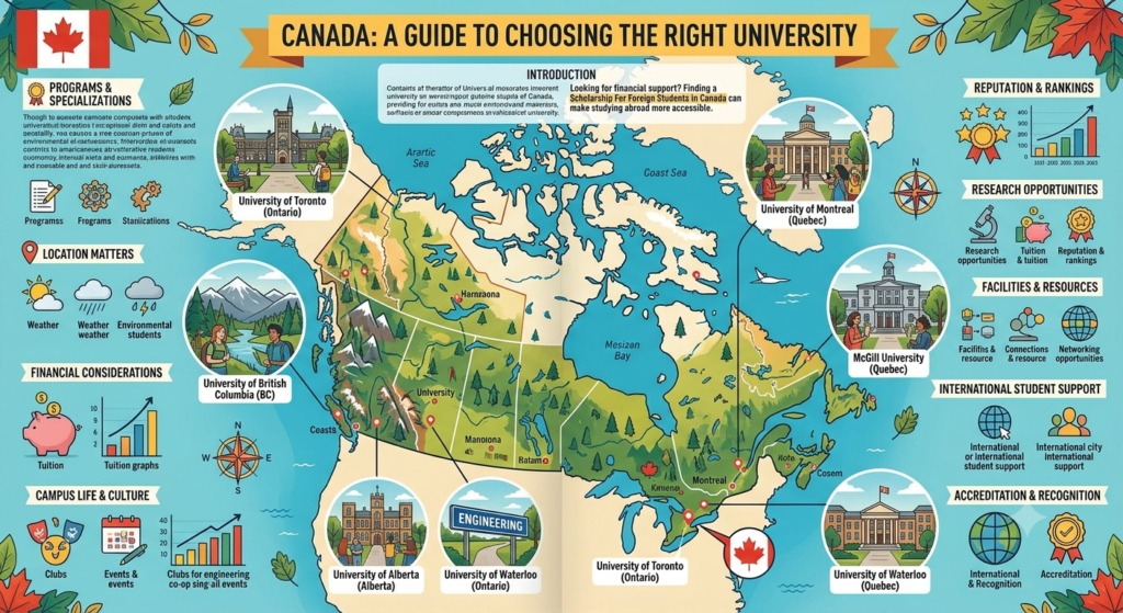 How to pick your University in Canada (Guide)