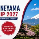 Rotary Yoneyama Scholarship 2027 for international students studying at a Japanese university campus.