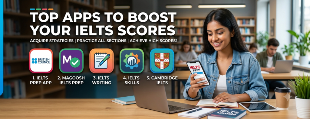 Top 5 Apps to Skyrocket Your IELTS Scores