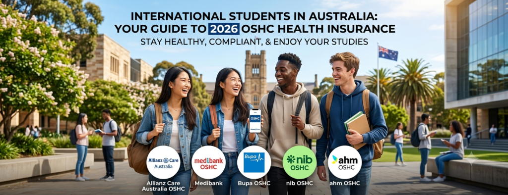 International student consulting with a healthcare advisor about OSHC health insurance in Australia.
