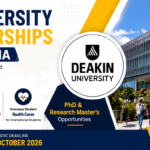 Deakin University RTP Scholarships 2026 in Australia for international and domestic PhD and Research Master's students.