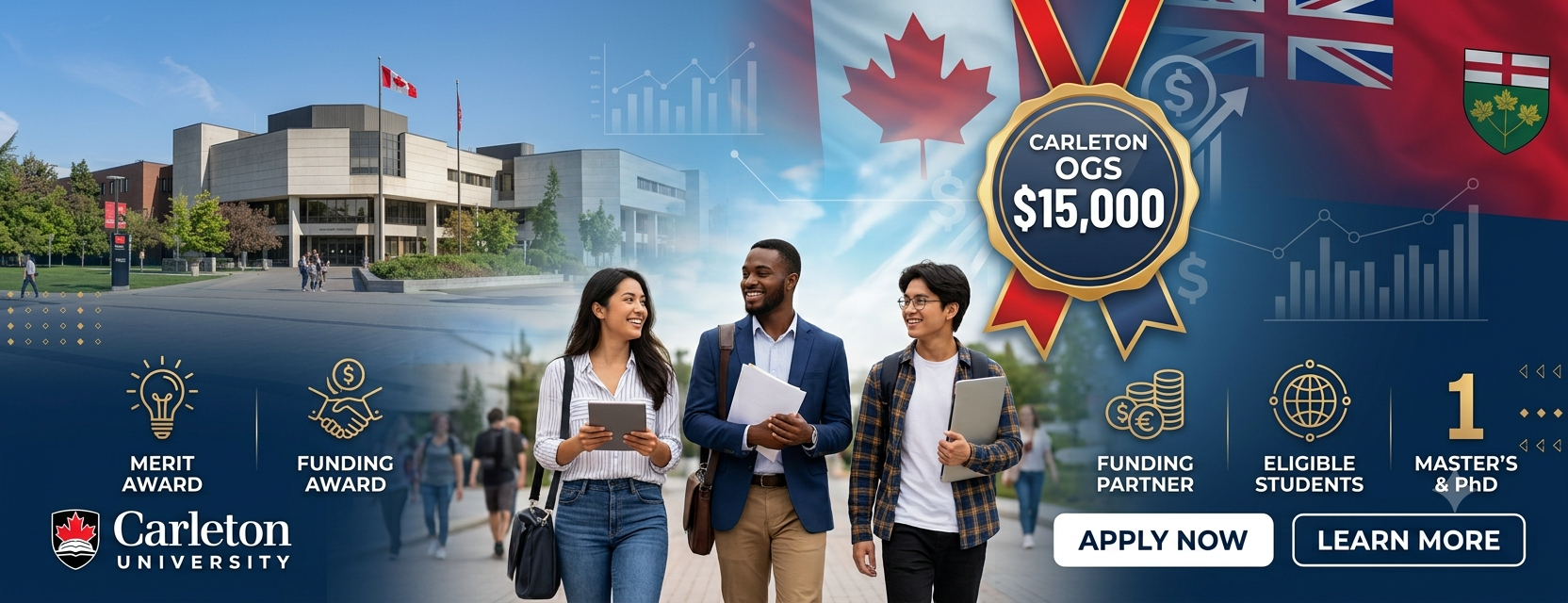 Carleton University OGS 2027-2028 Canada Scholarships
