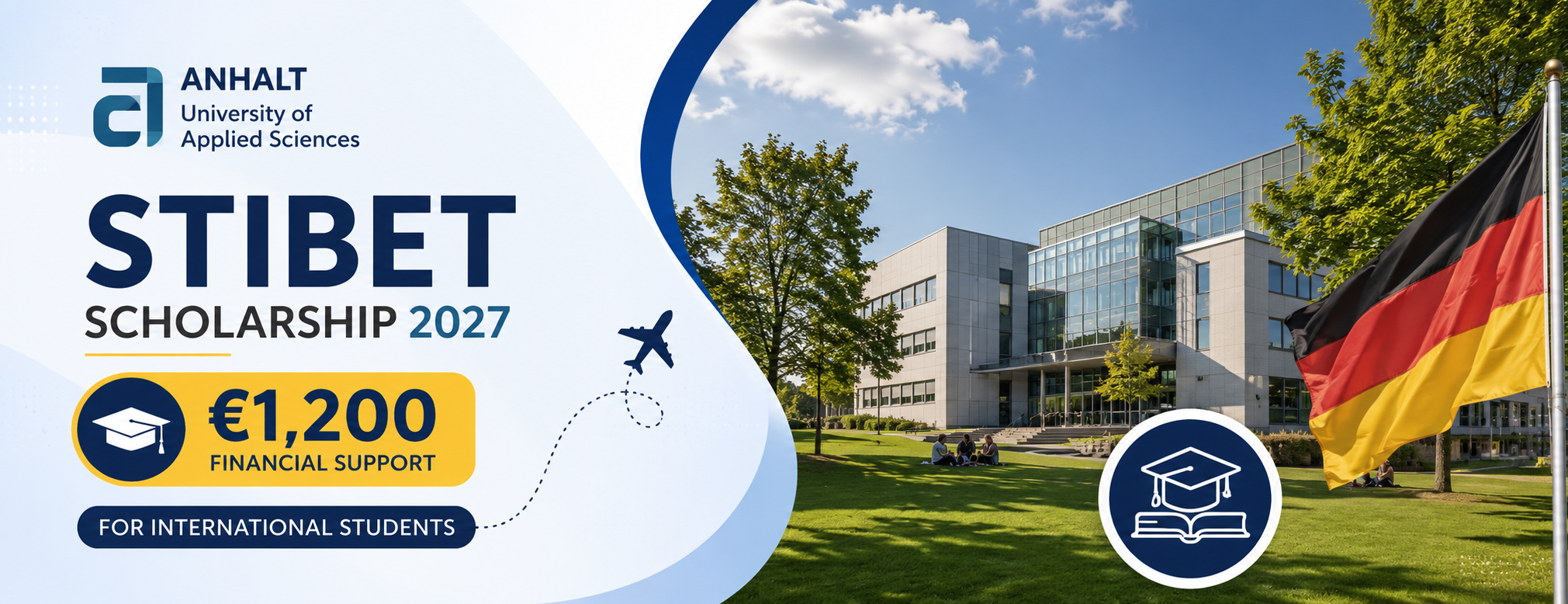German Anhalt University STIBET Scholarships 2027 (€1,200 Funding for International Students)
