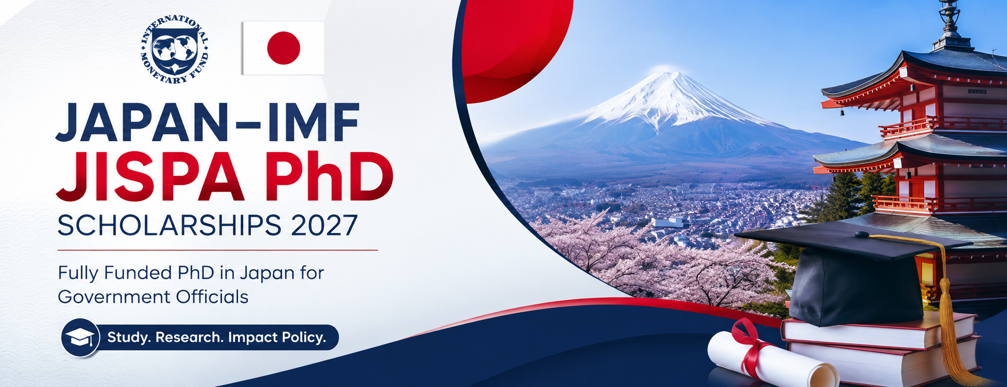 Japan-IMF JISPA PhD Scholarships 2027 in Japan