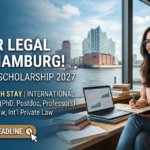 Max Planck Institute Scholarship 2027 in Germany for international legal researchers