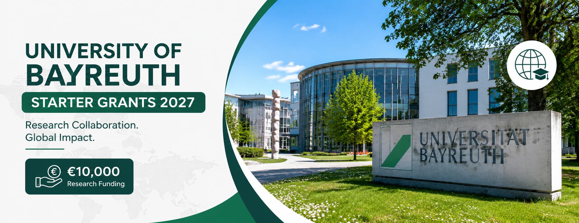 University of Bayreuth Humboldt Centre Starter Grants 2027 in Germany | €20,000