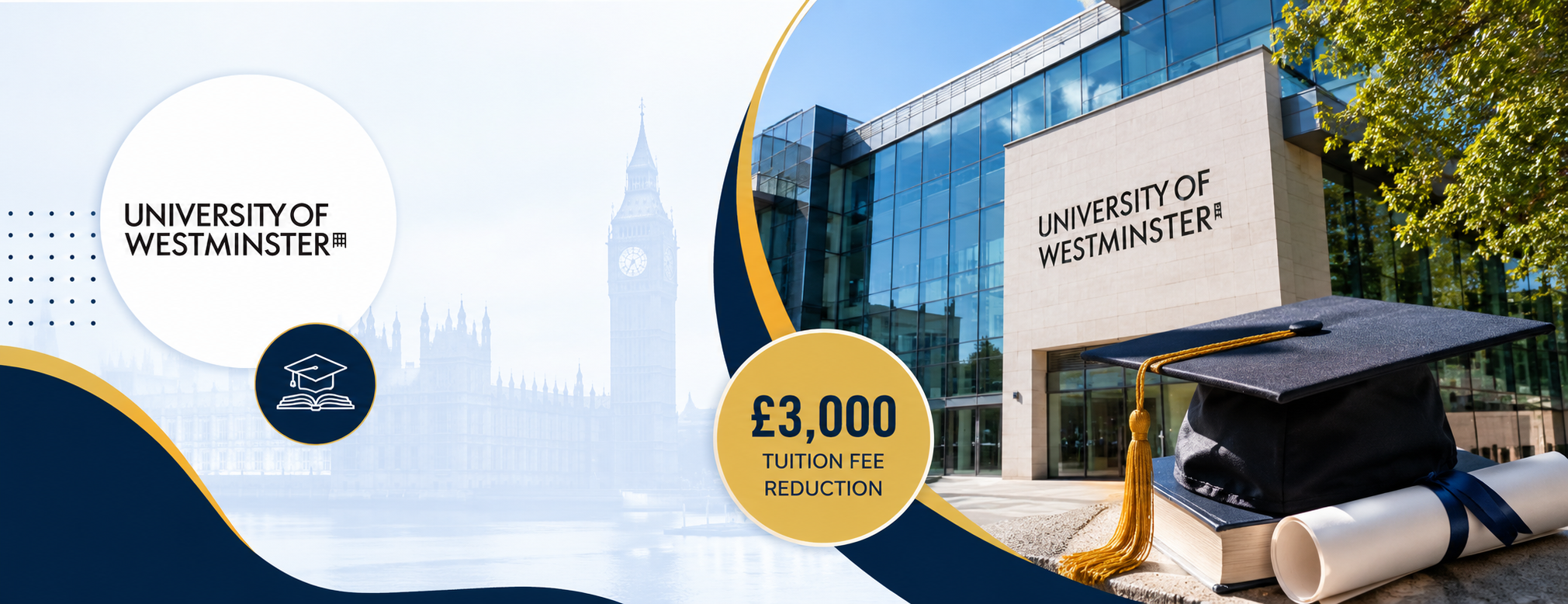 University of Westminster Postgraduate Scholarship 2027 in the UK | £3,000